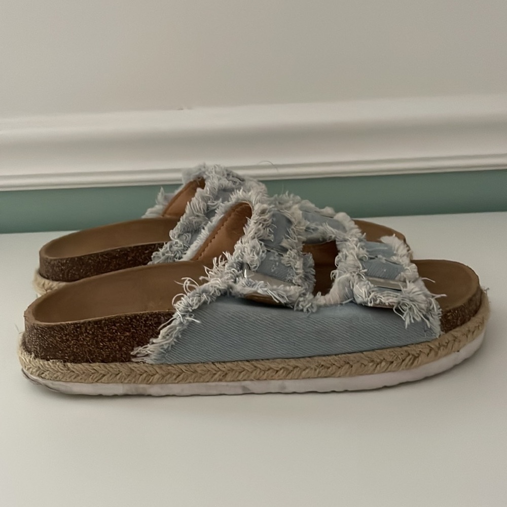 sandals💙🤎 - Picture 2 of 4